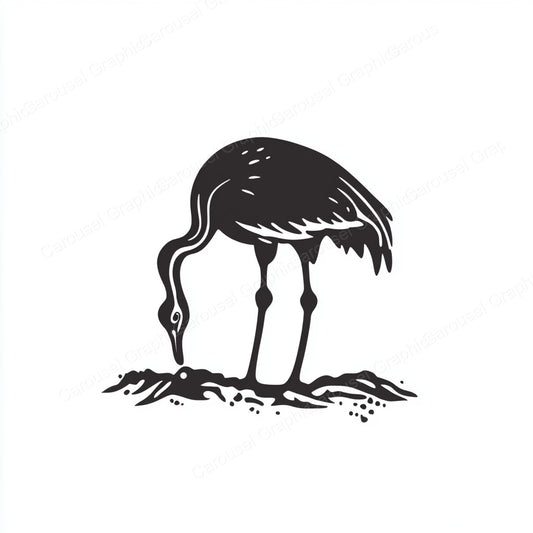 Ostrich Vector Graphic preview
