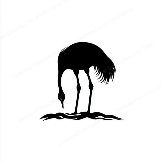 Ostrich Vector Graphic preview