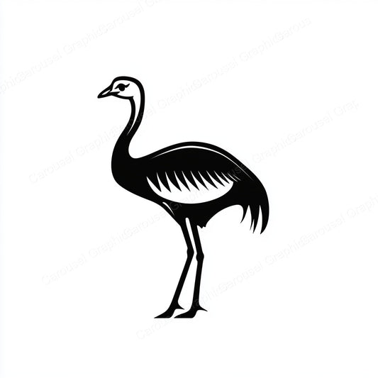Ostrich Vector Graphic preview