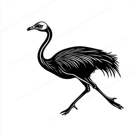 Ostrich Vector Graphic preview