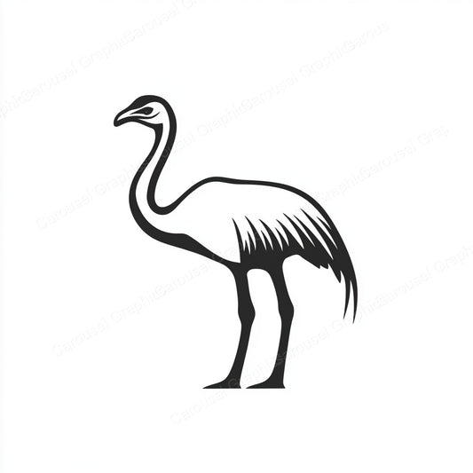 Ostrich Vector Graphic preview