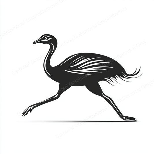 Ostrich Vector Graphic preview