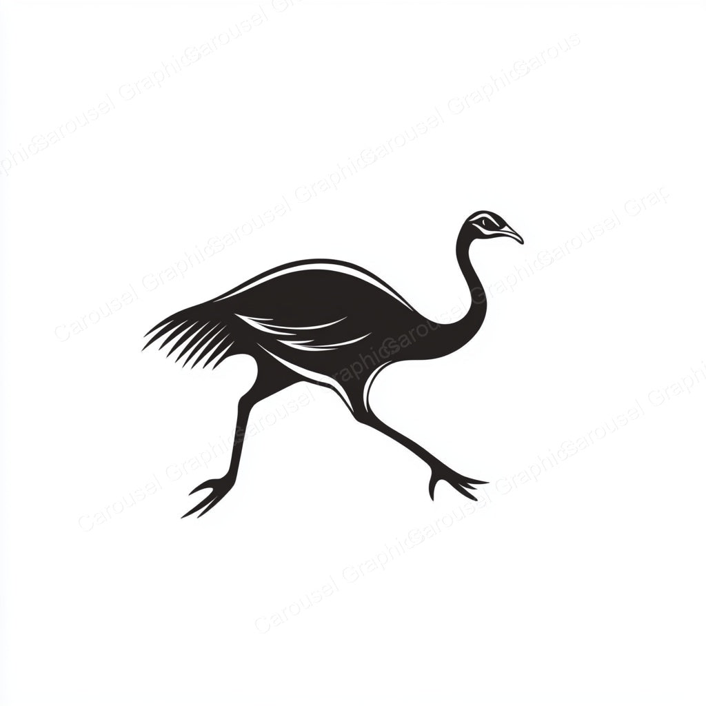 Ostrich Vector Graphic preview