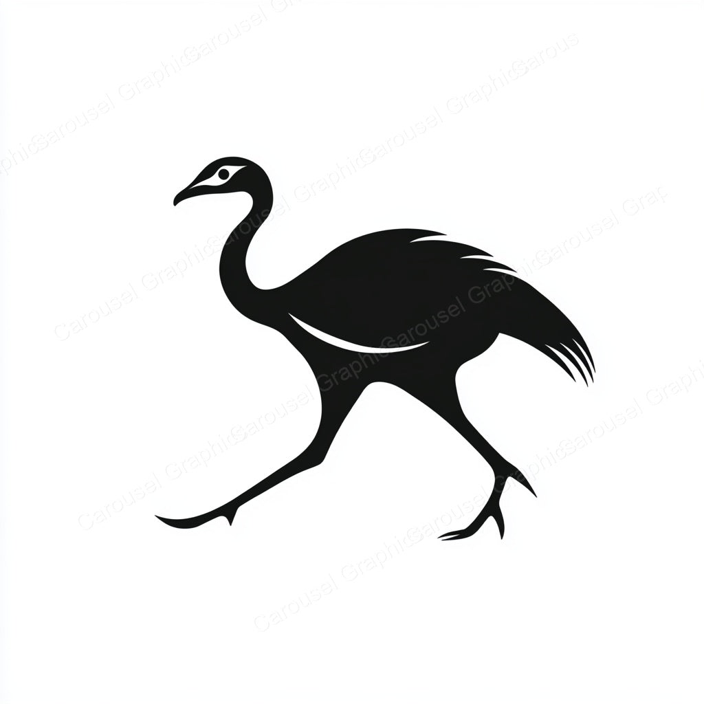Ostrich Vector Graphic preview