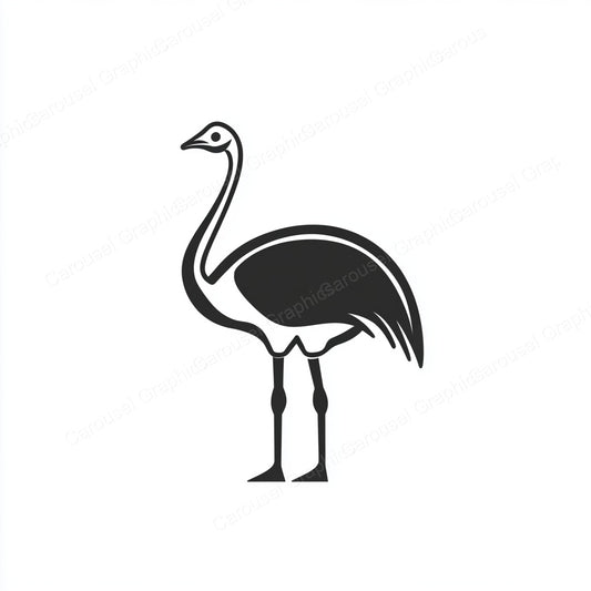 Ostrich Vector Graphic preview