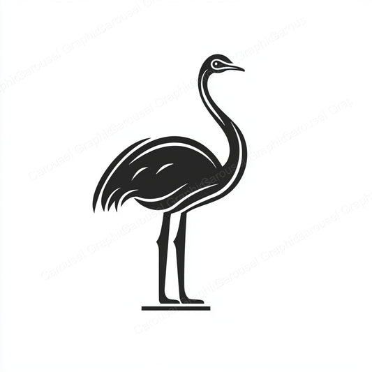 Ostrich Vector Graphic preview