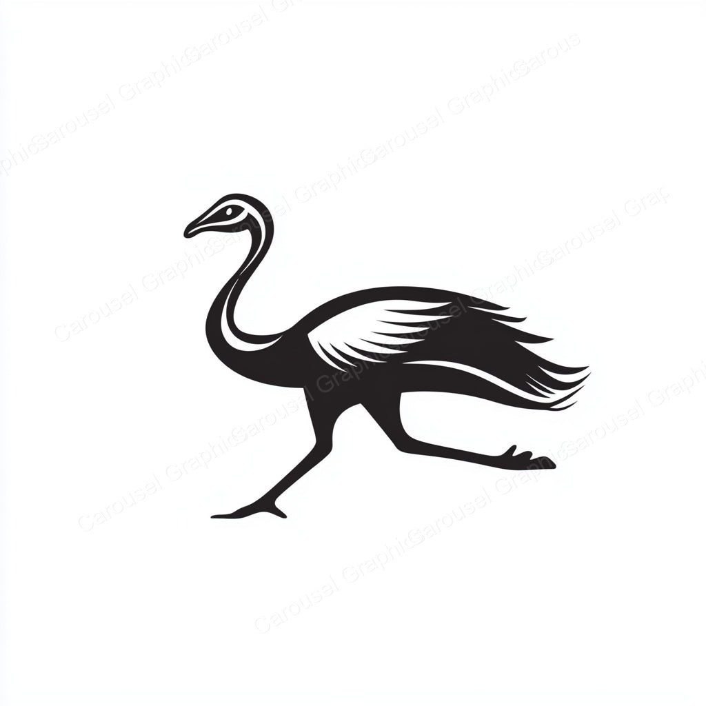 Ostrich Vector Graphic preview