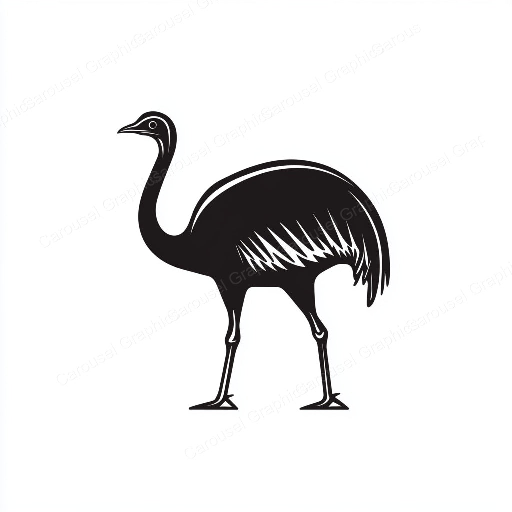 Ostrich Vector Graphic preview