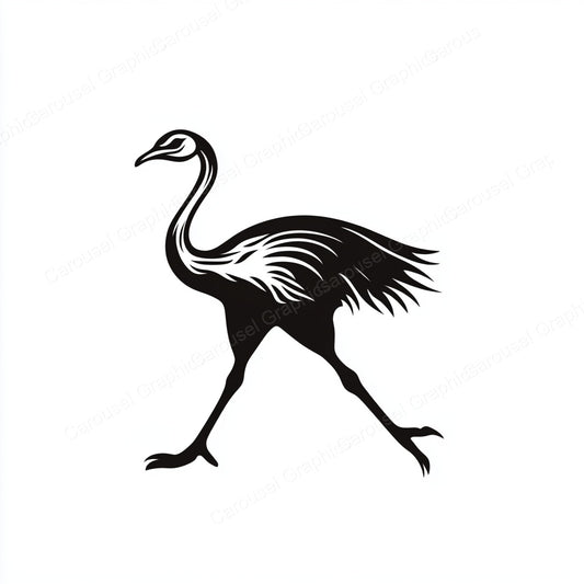 Ostrich Vector Graphic preview