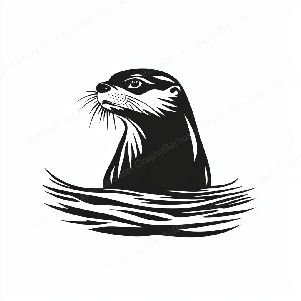 Otter Vector Graphic preview