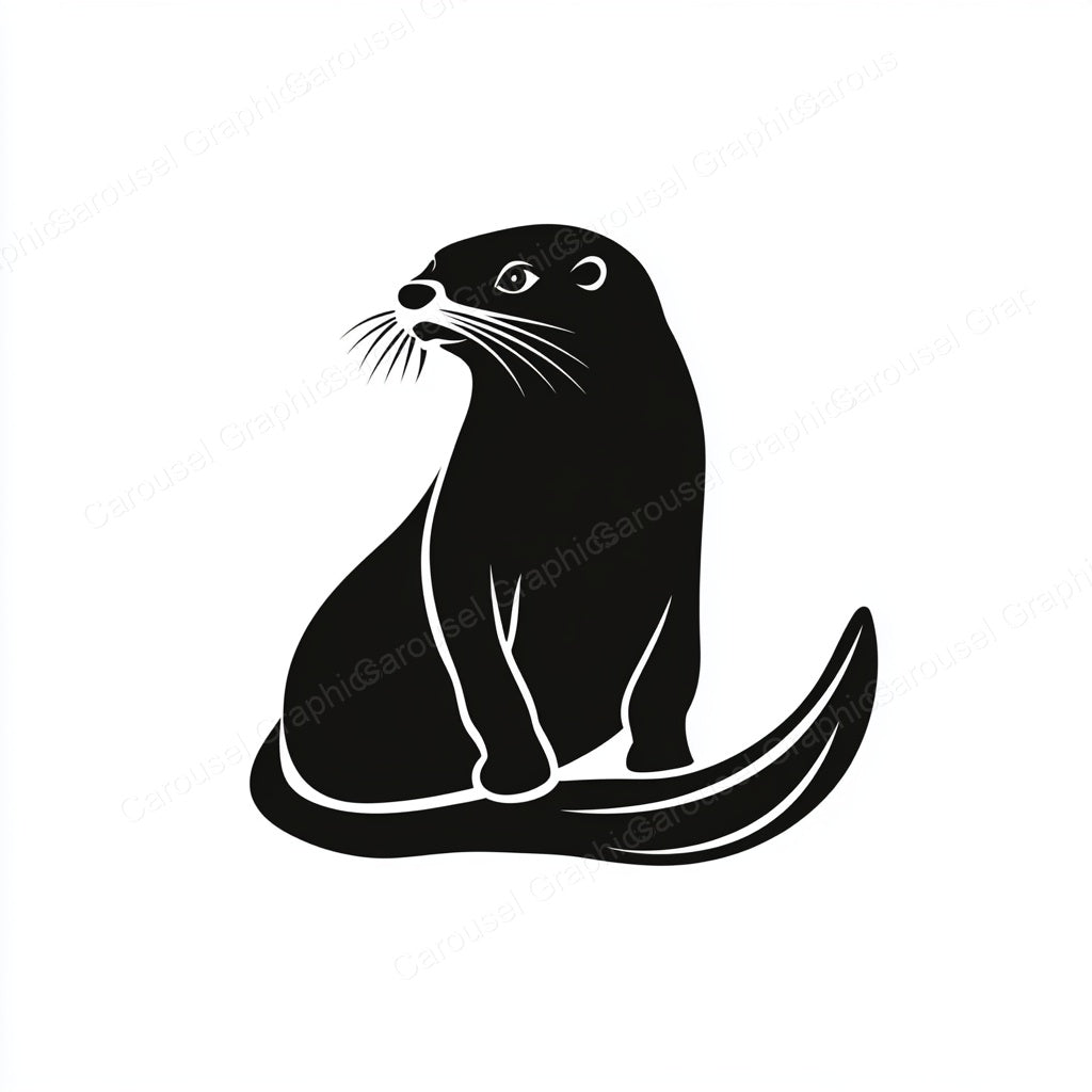 Otter Vector Graphic preview
