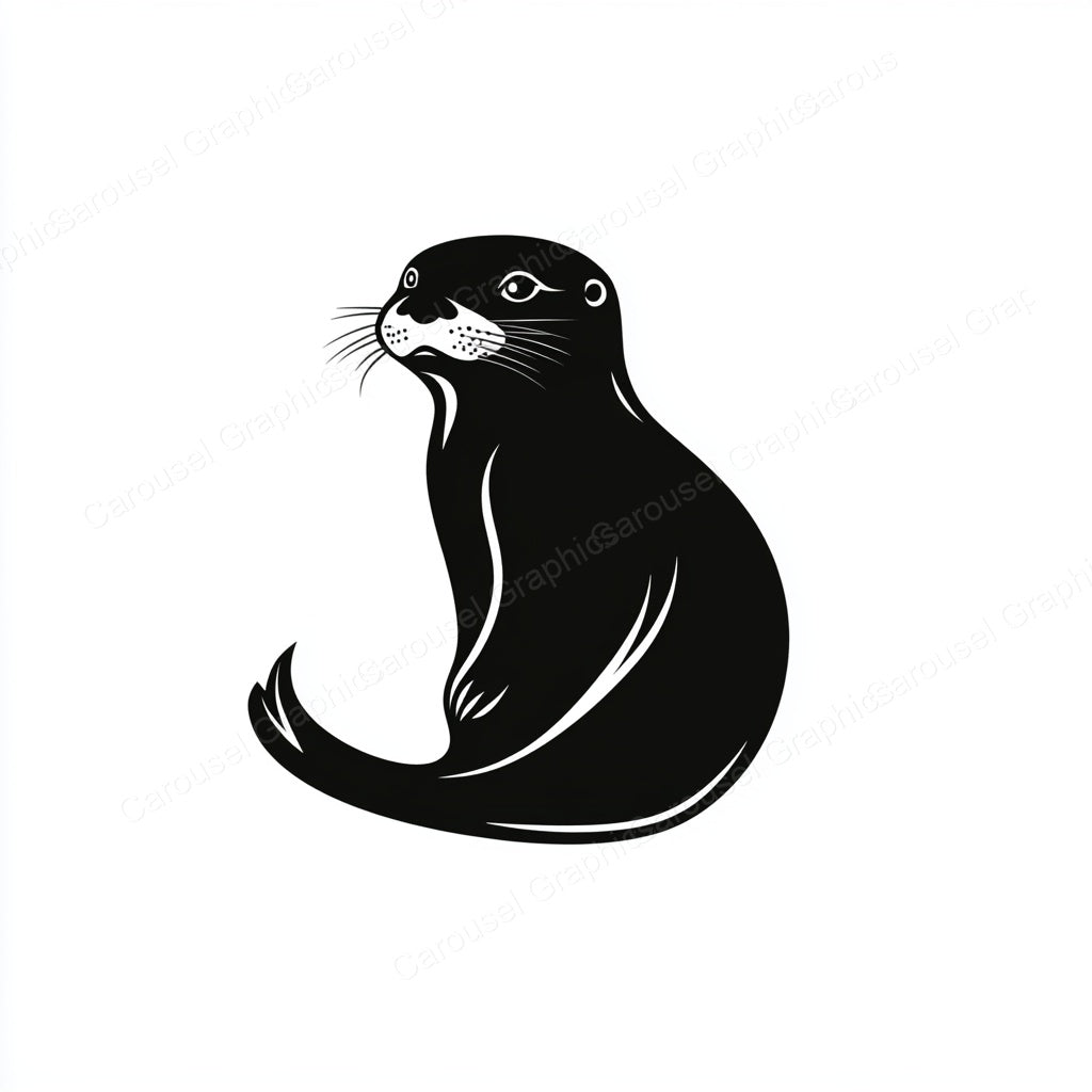 Otter Vector Graphic preview