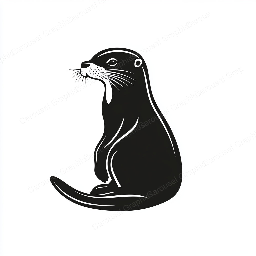 Otter Vector Graphic preview