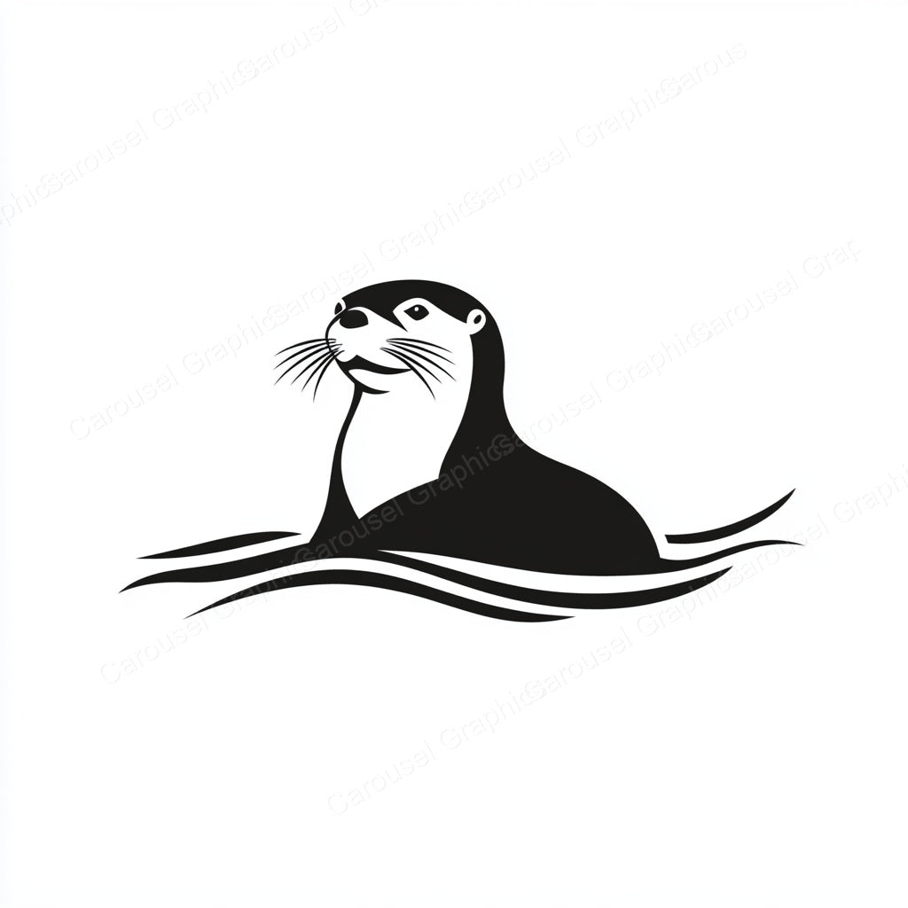 Otter Vector Graphic preview