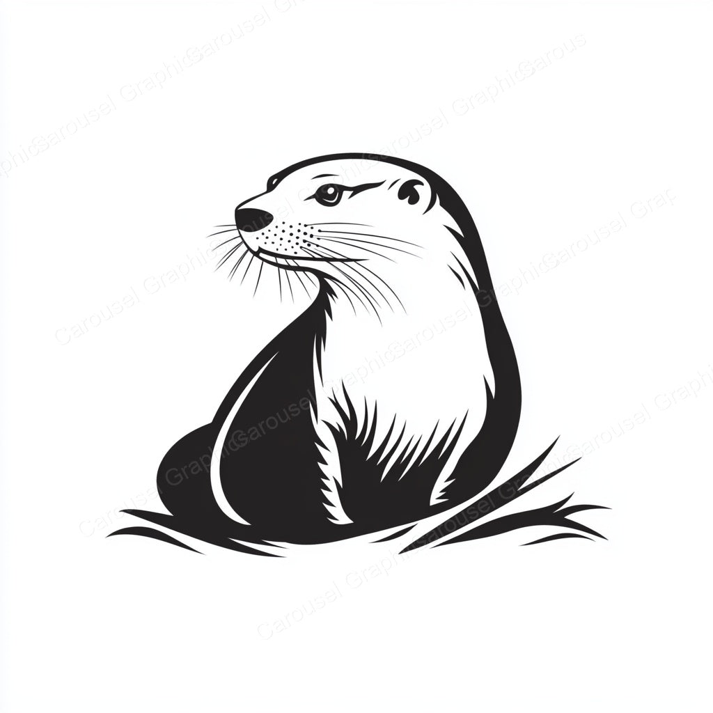 Otter Vector Graphic preview