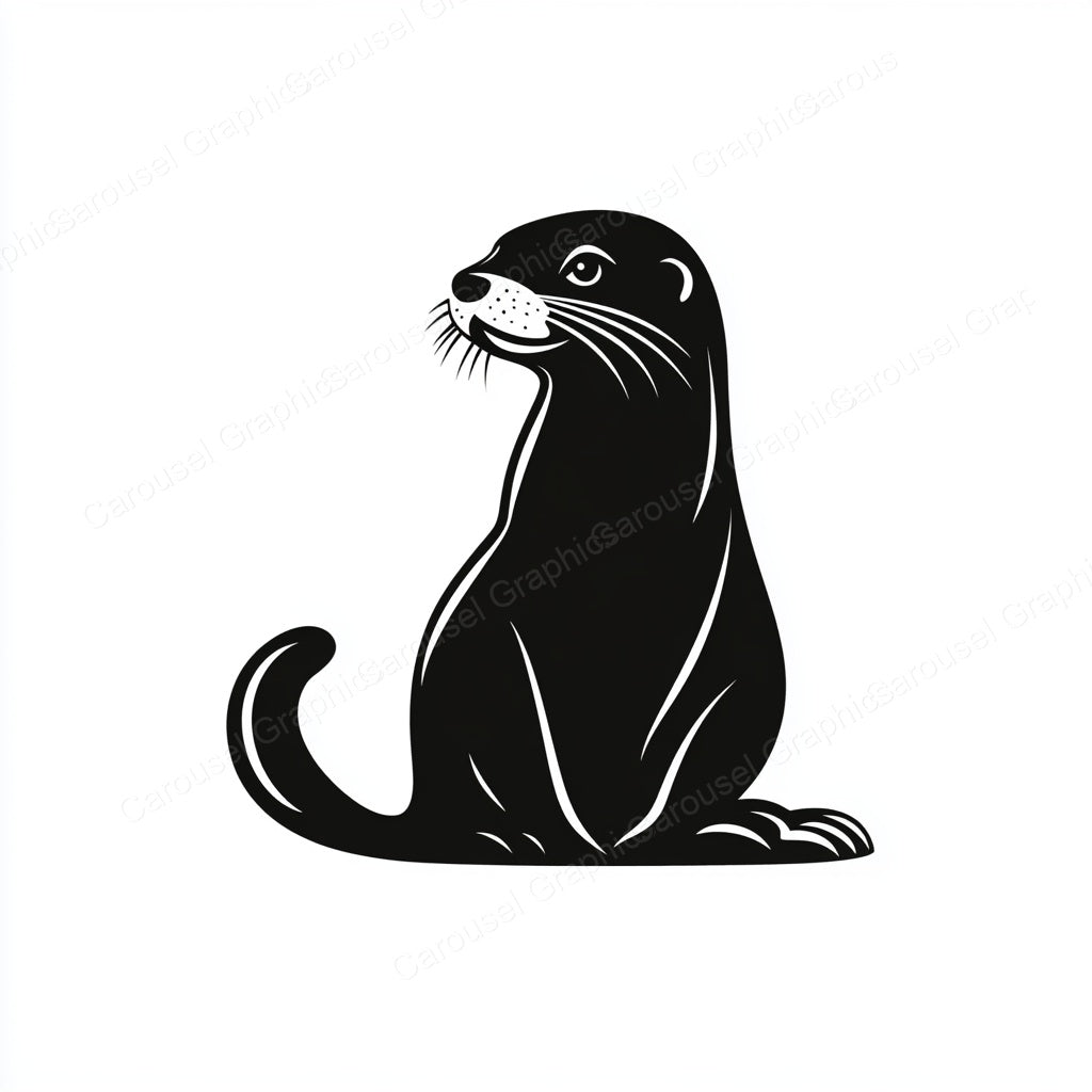 Otter Vector Graphic preview