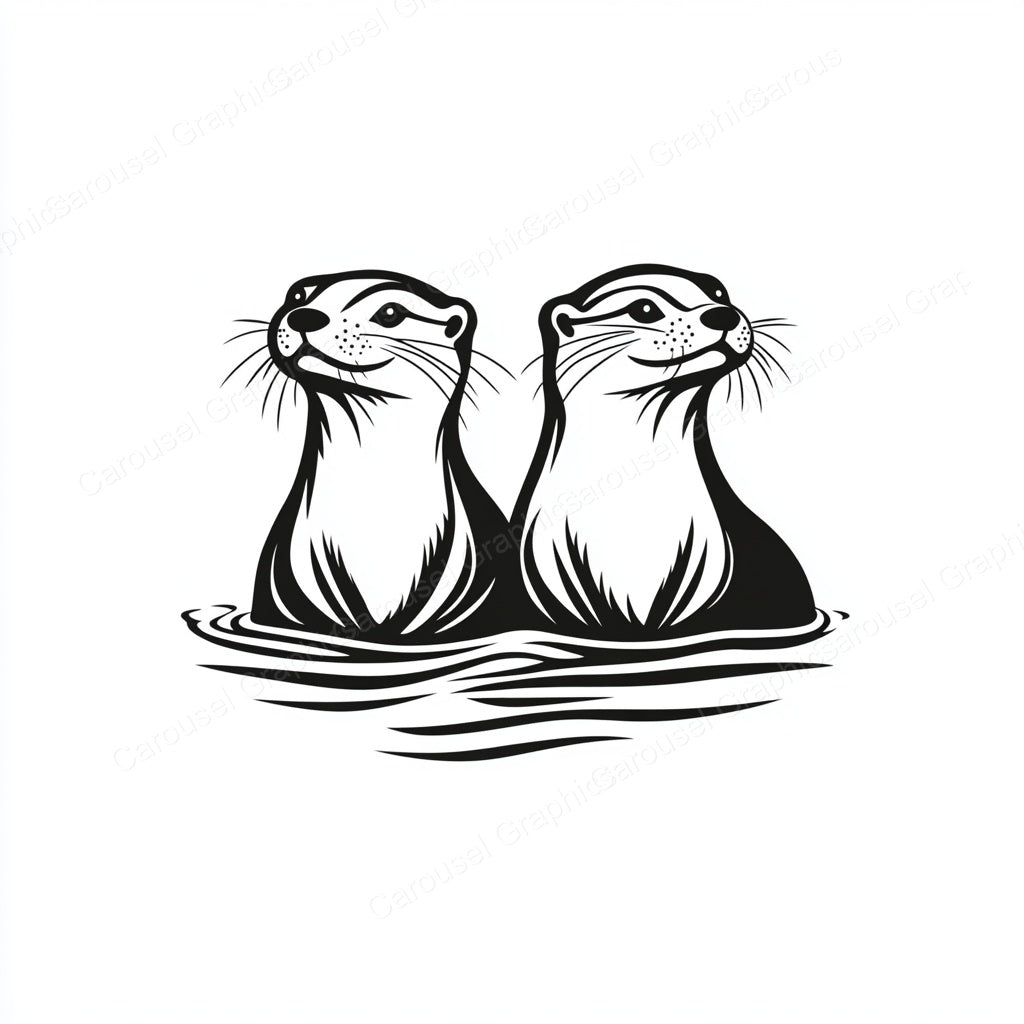 Otter Vector Graphic preview