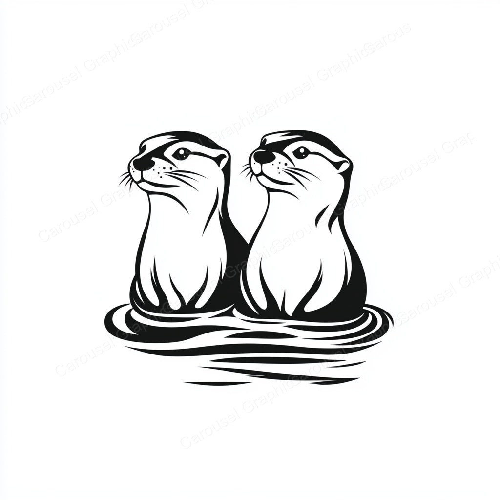 Otter Vector Graphic preview