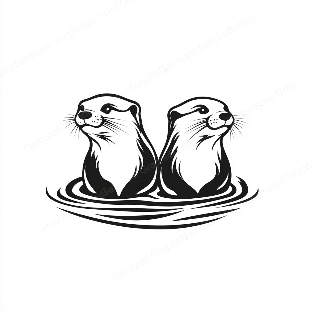 Otter Vector Graphic preview