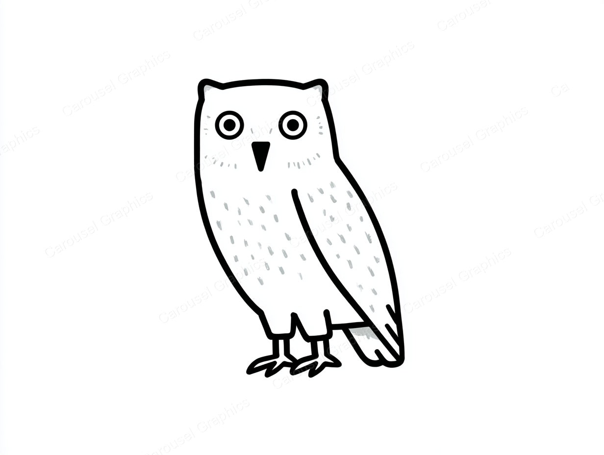 Owl Vector Graphic preview