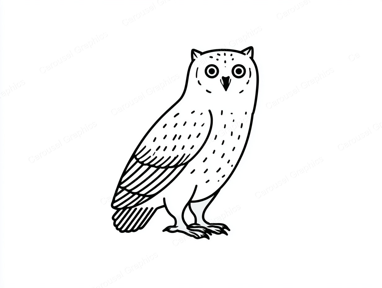 Owl Vector Graphic preview