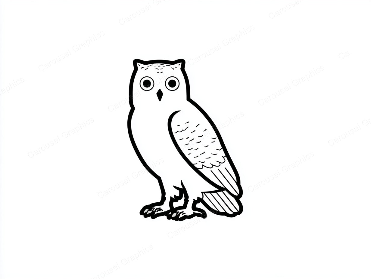 Owl Vector Graphic preview