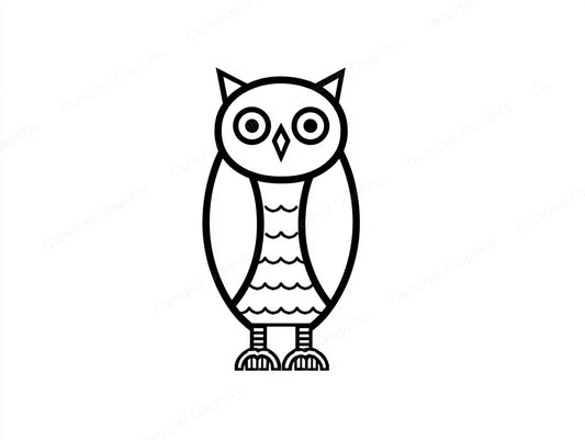 Owl Vector Graphic preview