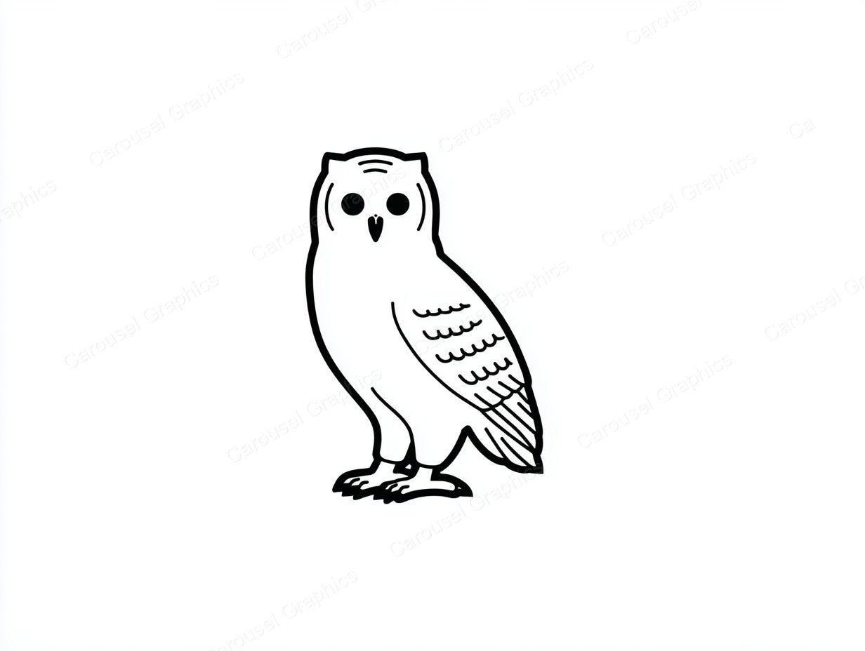 Owl Vector Graphic preview