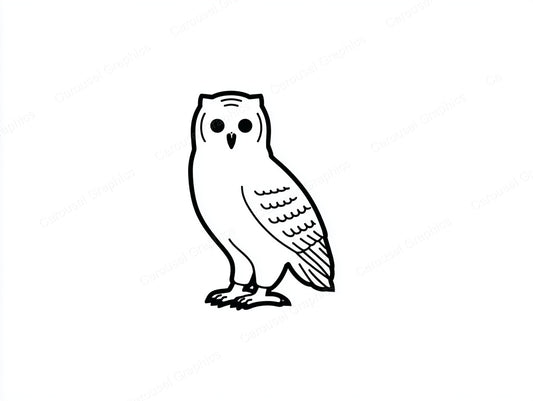Owl Vector Graphic preview