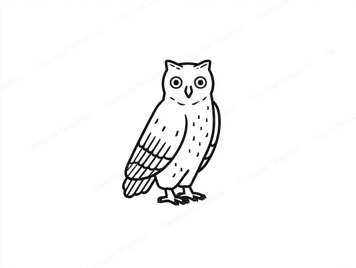 Owl Vector Graphic preview