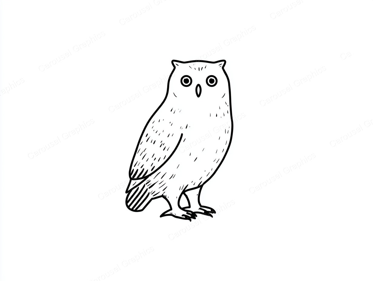 Owl Vector Graphic preview