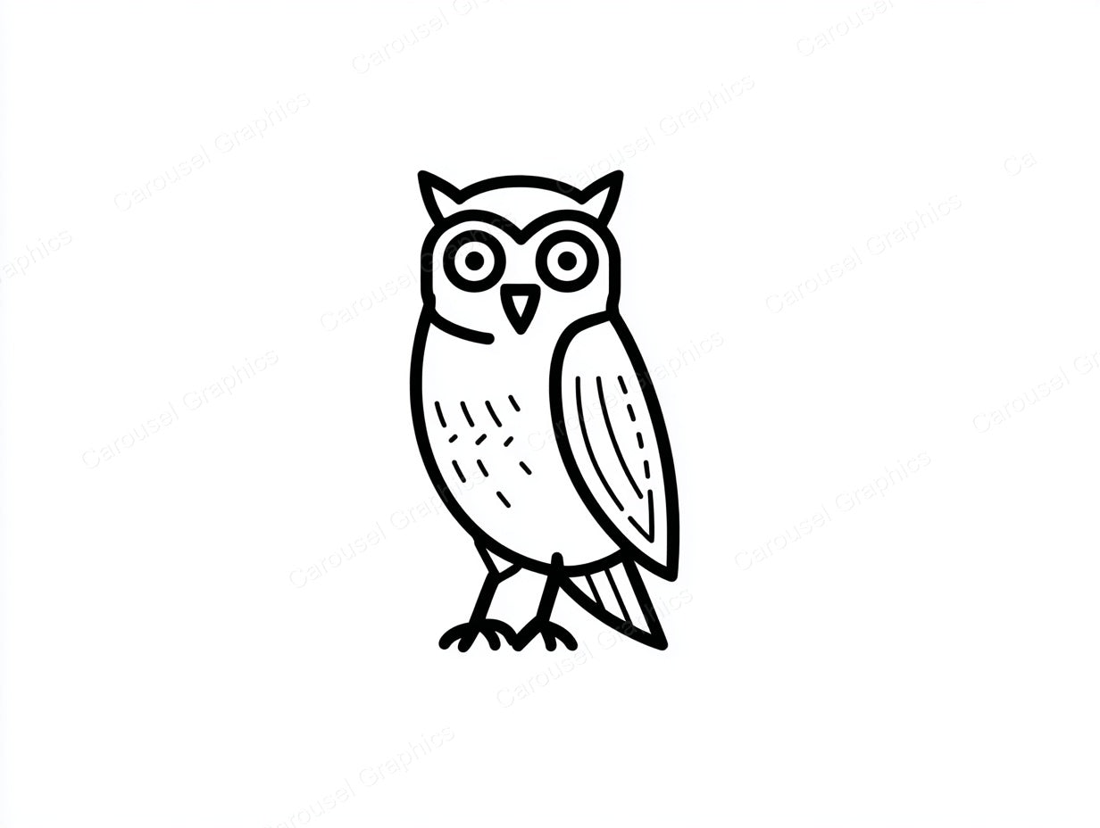 Owl Vector Graphic preview