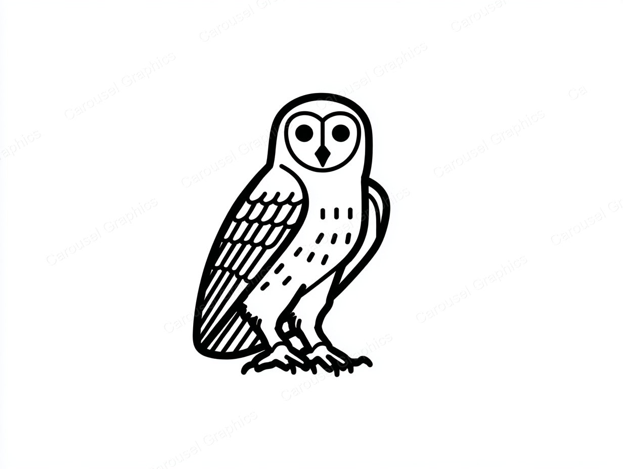 Owl Vector Graphic preview