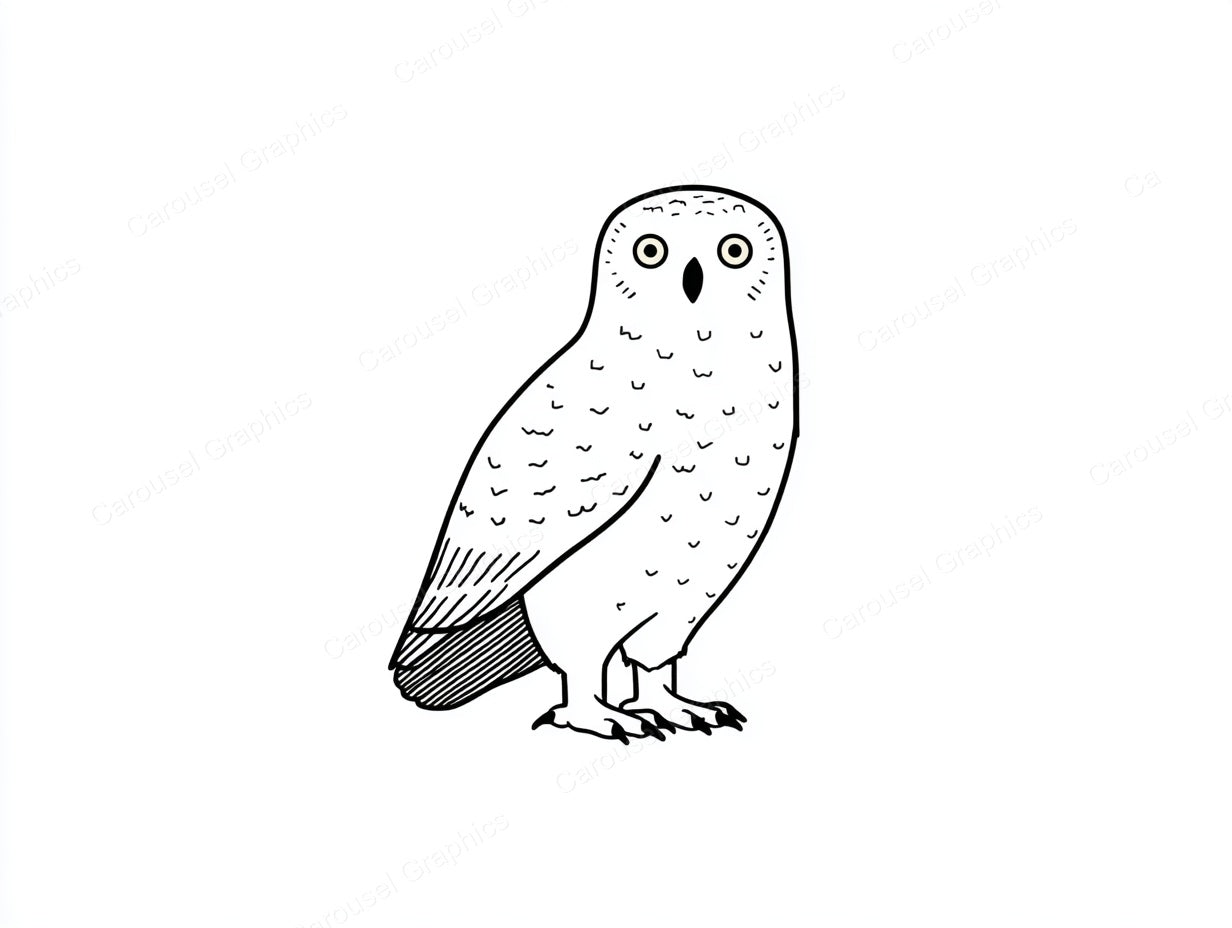 Owl Vector Graphic preview