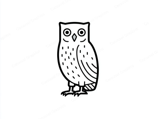 Owl Vector Graphic preview