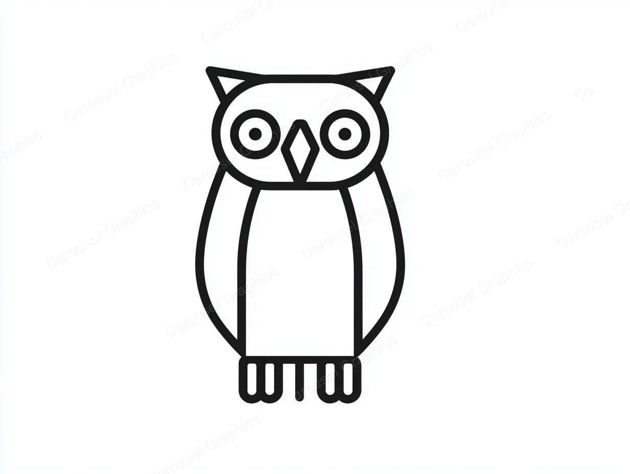 Owl Vector Graphic preview