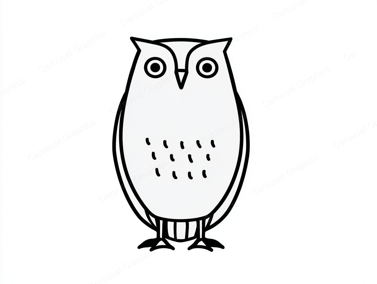 Owl Vector Graphic preview
