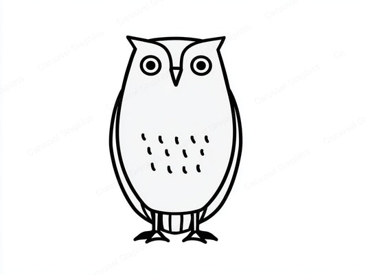 Owl Vector Graphic preview