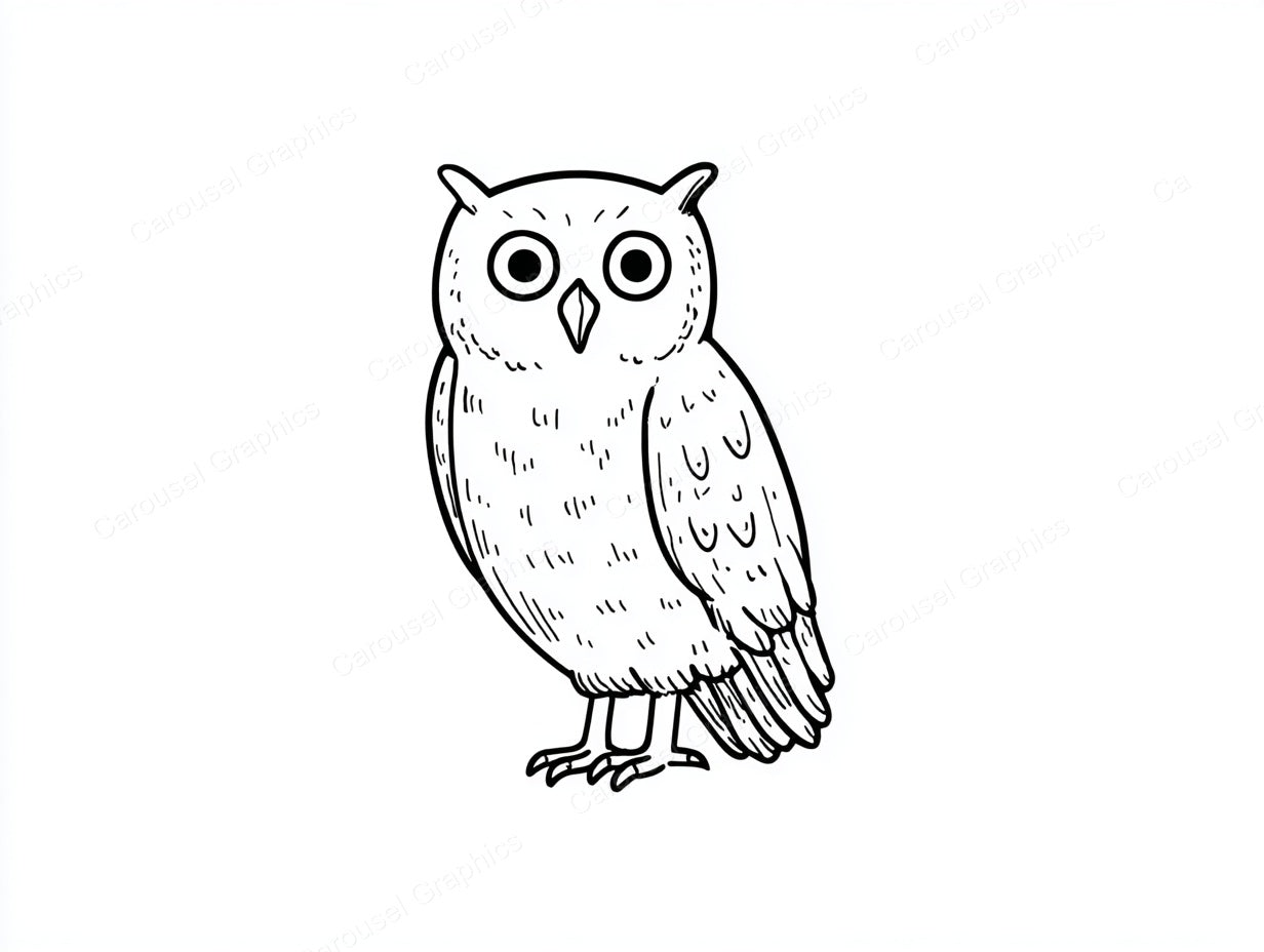 Owl Vector Graphic preview