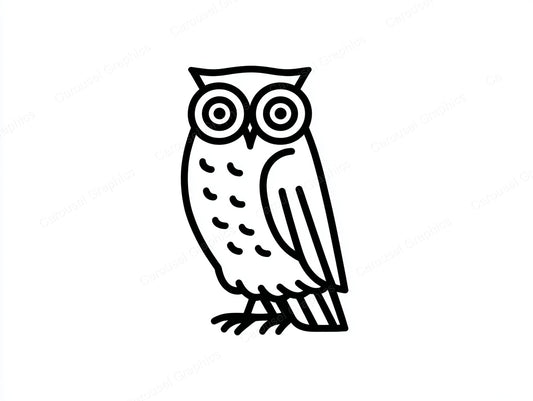 Owl Vector Graphic preview