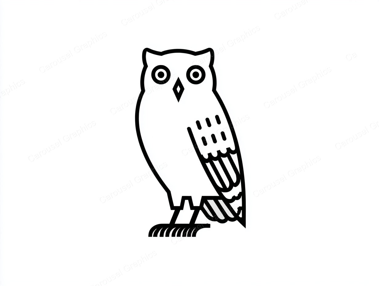 Owl Vector Graphic preview