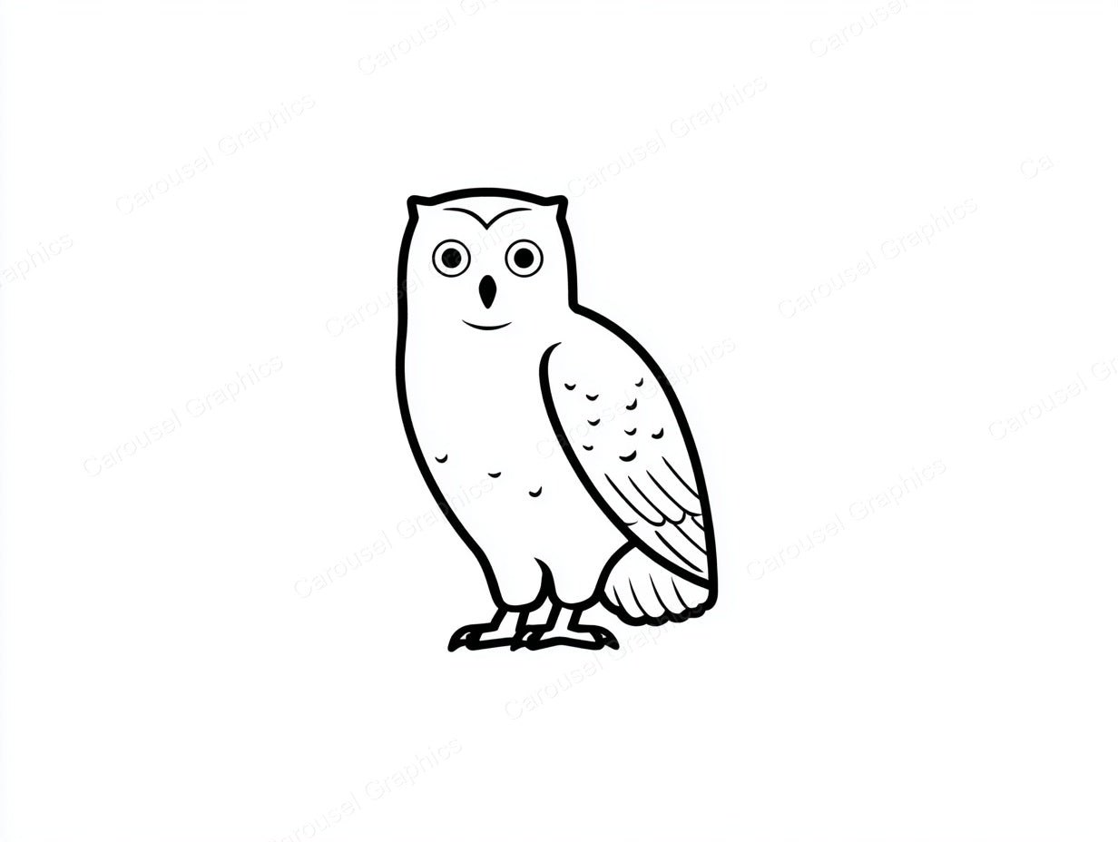 Owl Vector Graphic preview