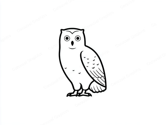Owl Vector Graphic preview