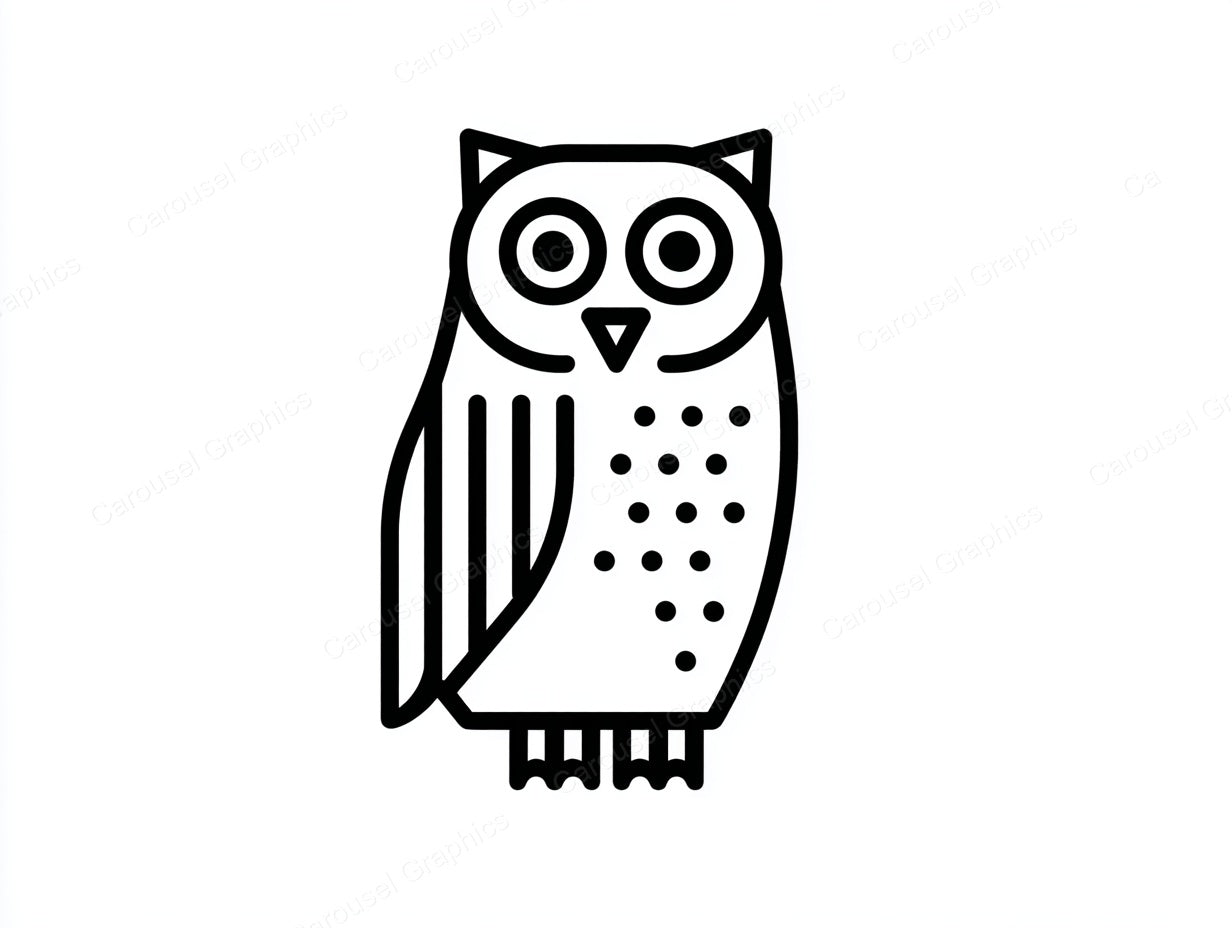 Owl Vector Graphic preview