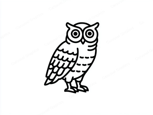 Owl Vector Graphic preview