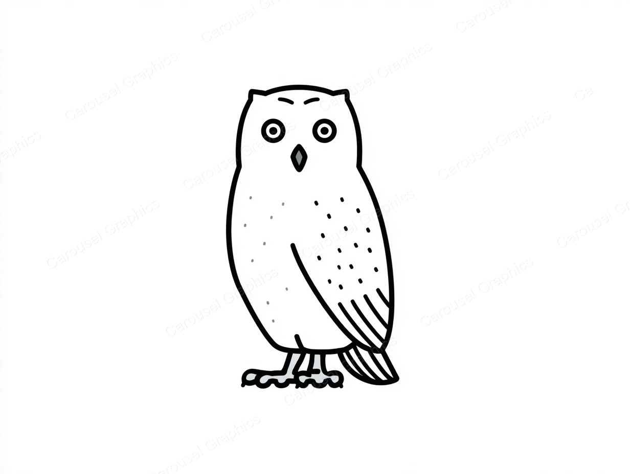 Owl Vector Graphic preview