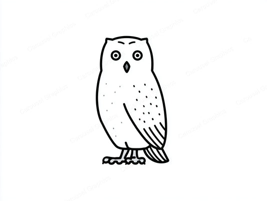 Owl Vector Graphic preview