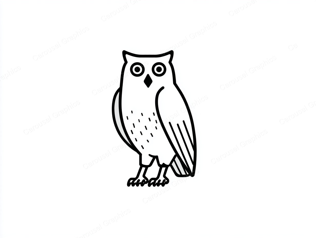 Owl Vector Graphic preview