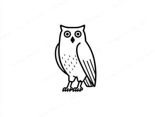 Owl Vector Graphic preview