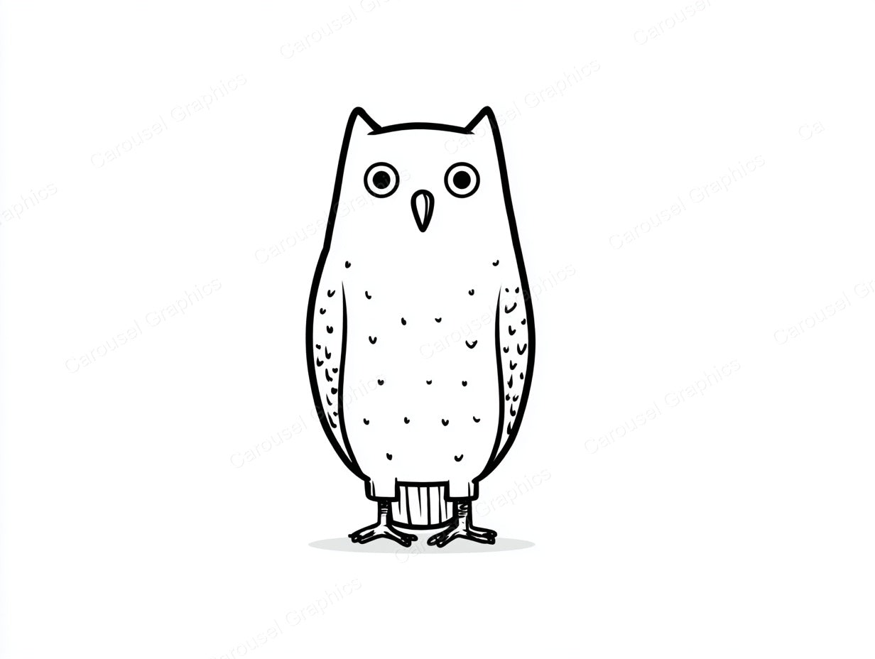 Owl Vector Graphic preview